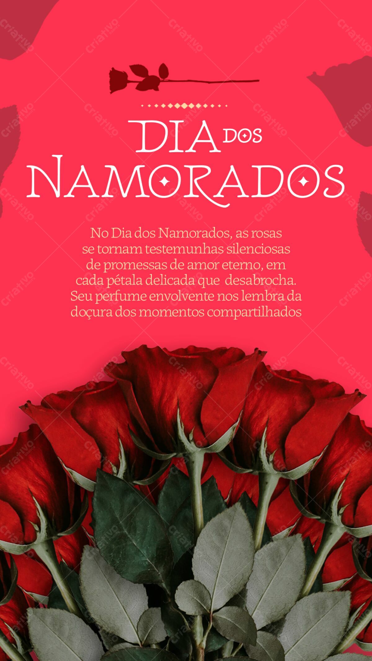 Editable PSD Flyer for Valentine's Day