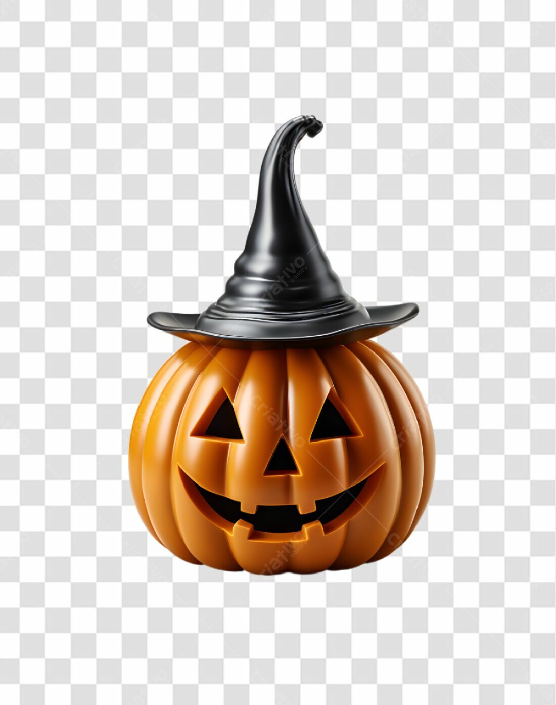 Icone Abóbora Halloween PNG com fundo transparente