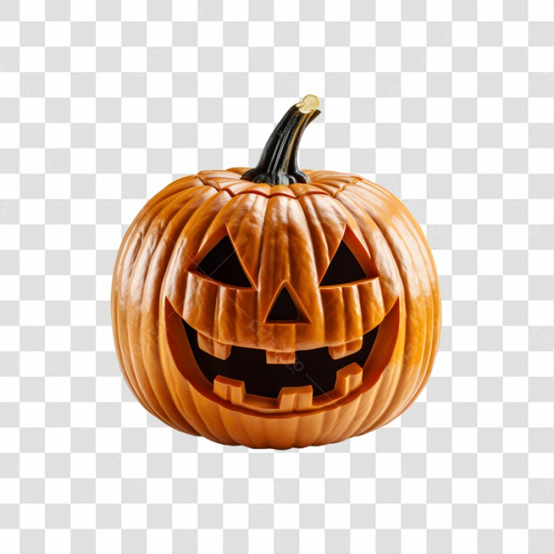 Icone Abóbora Halloween PNG com fundo transparente