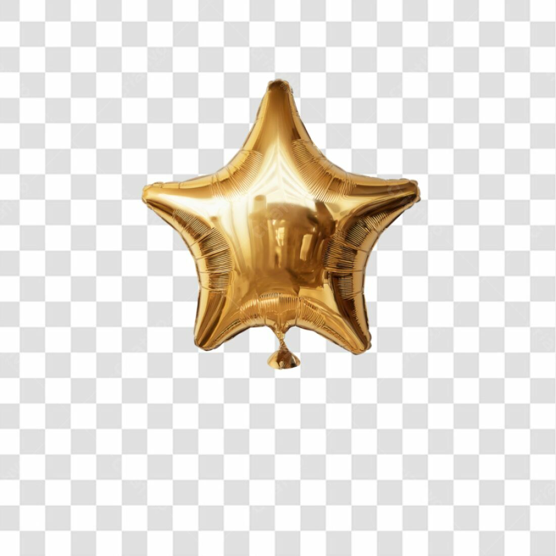 Icone Estrela Dourada PNG com fundo transparente