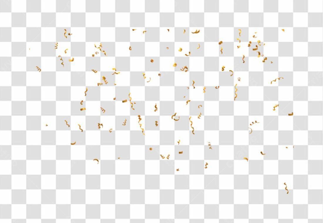 Icone Festa Confeito Dourado PNG com fundo transparente