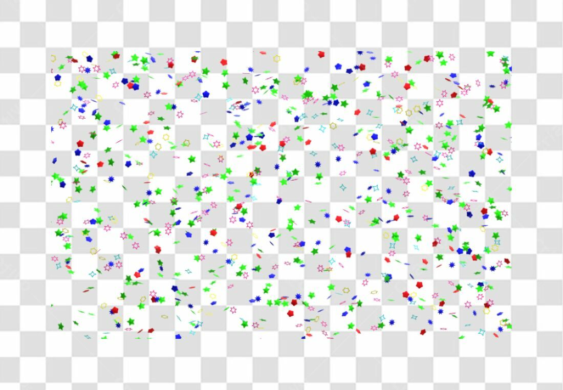 PNG Confetti Festa com fundo transparente