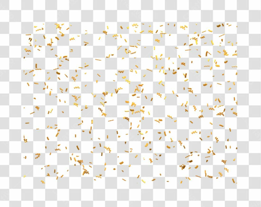 Icone Festa Confeito Dourado PNG com fundo transparente