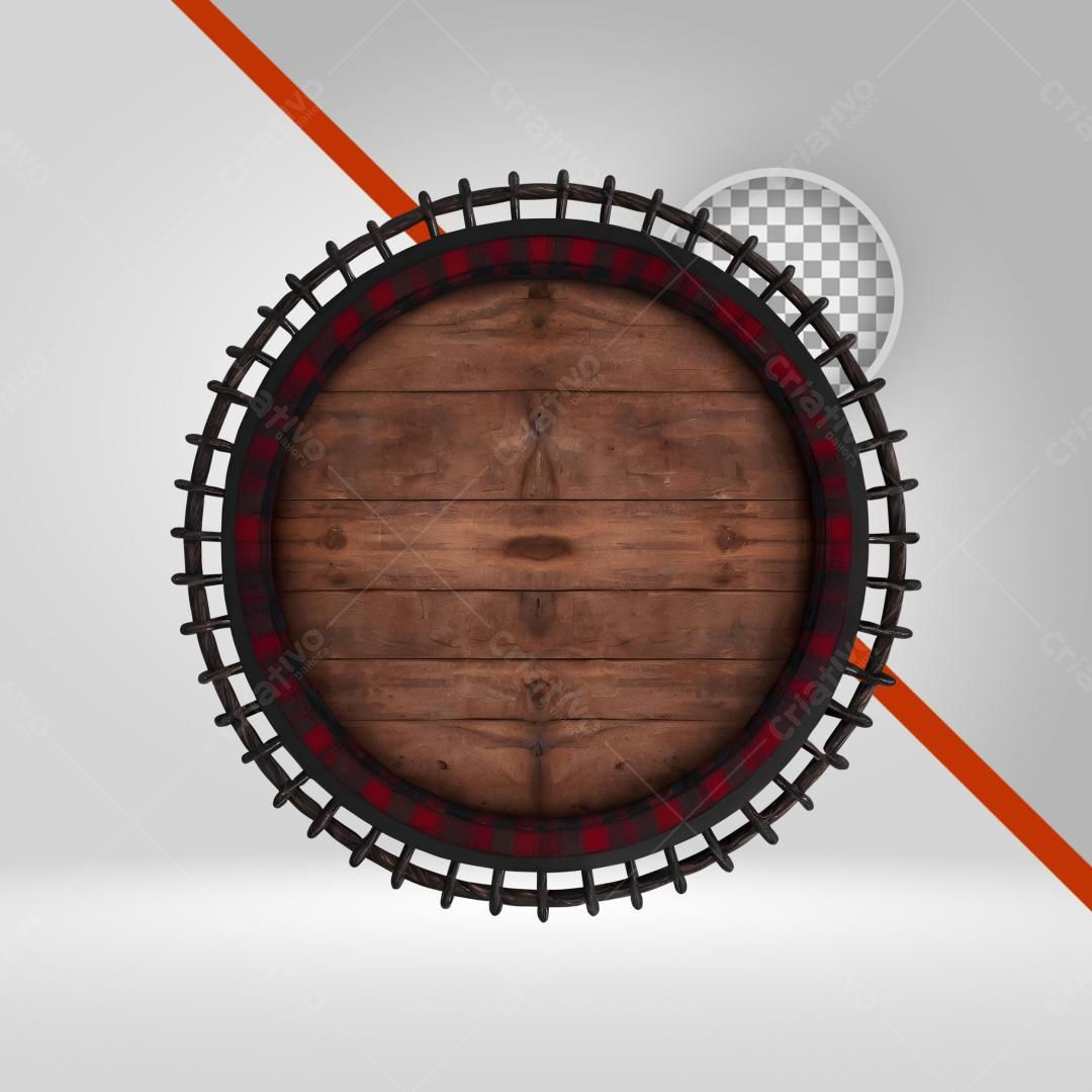 PNG Seal Wood and Plaid with Transparent Background