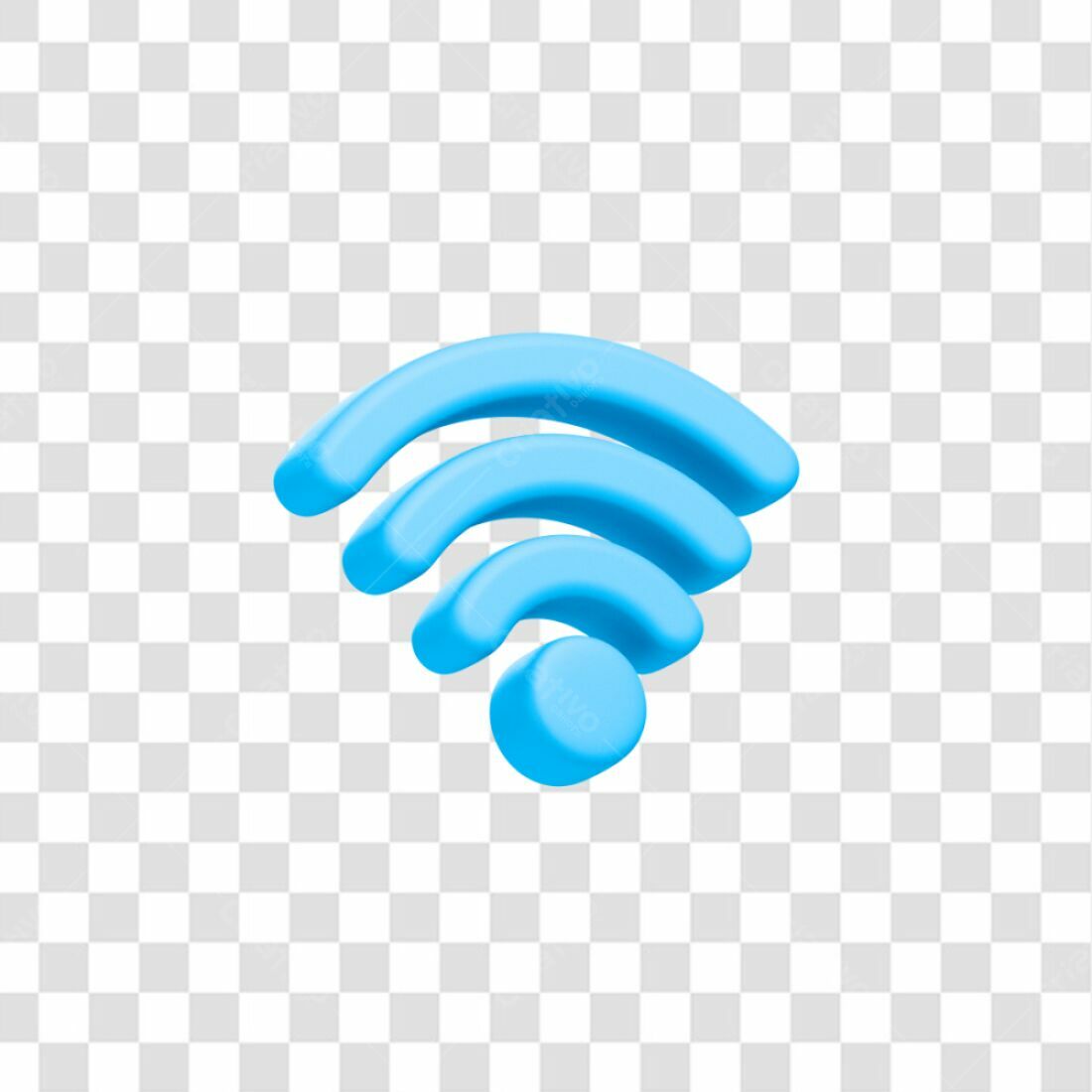 Ícone Wifi PNG com fundo transparente
