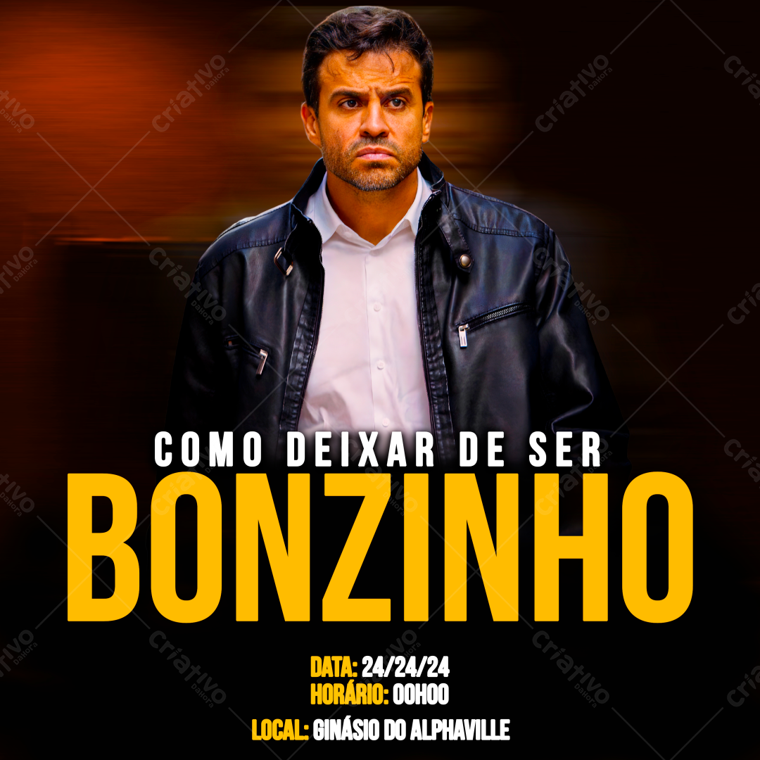 Flyer Evento Motivacional PSD Editável