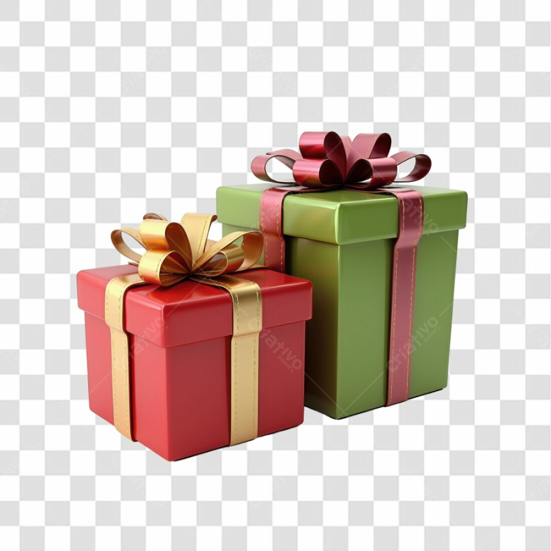 Icone Presente Natal PNG com fundo transparente