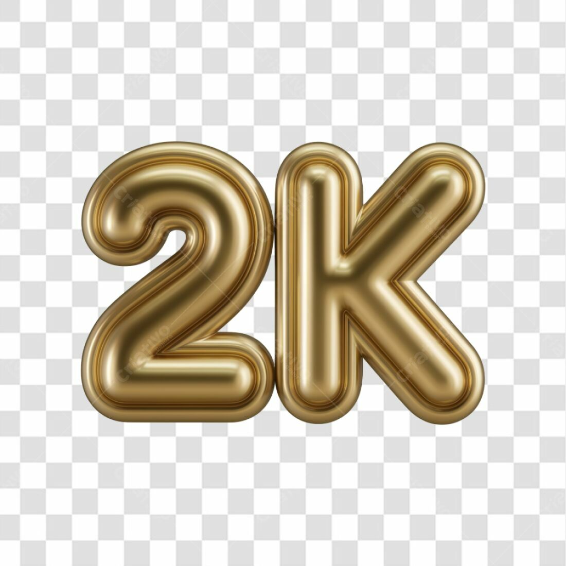 Icone 2k Seguidores PNG com fundo transparente