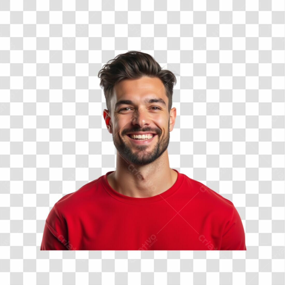 Icone Homem Sorrindo PNG com fundo transparente