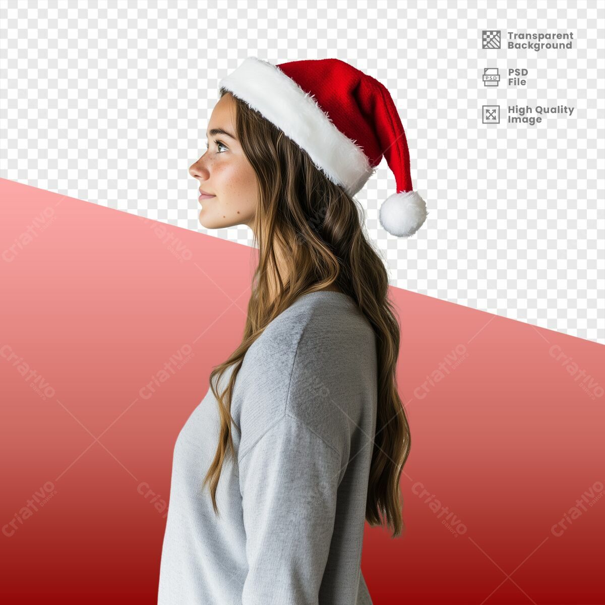 Imagem Natalina PSD Editável