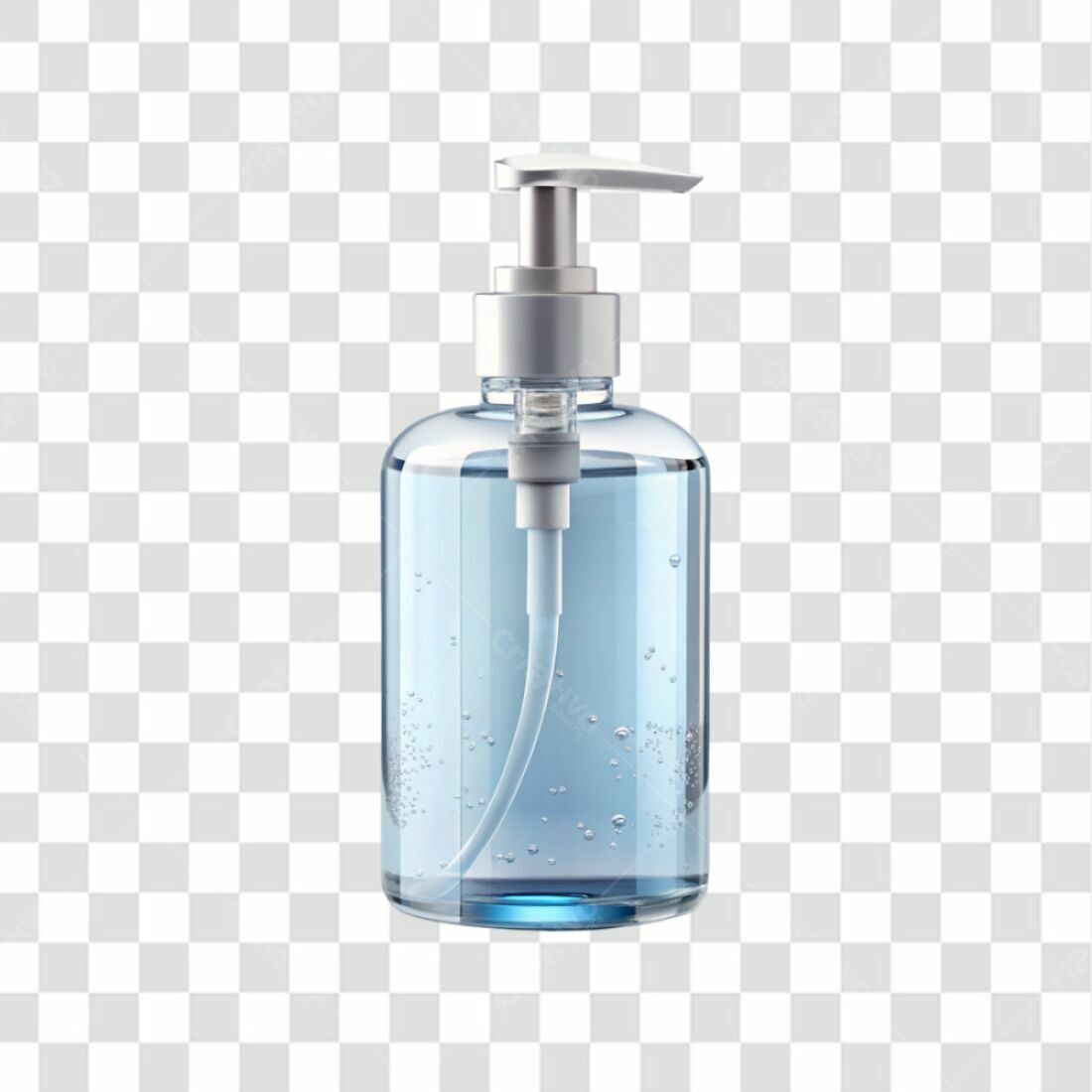 Icone de frasco de álcool gel PNG com fundo transparente