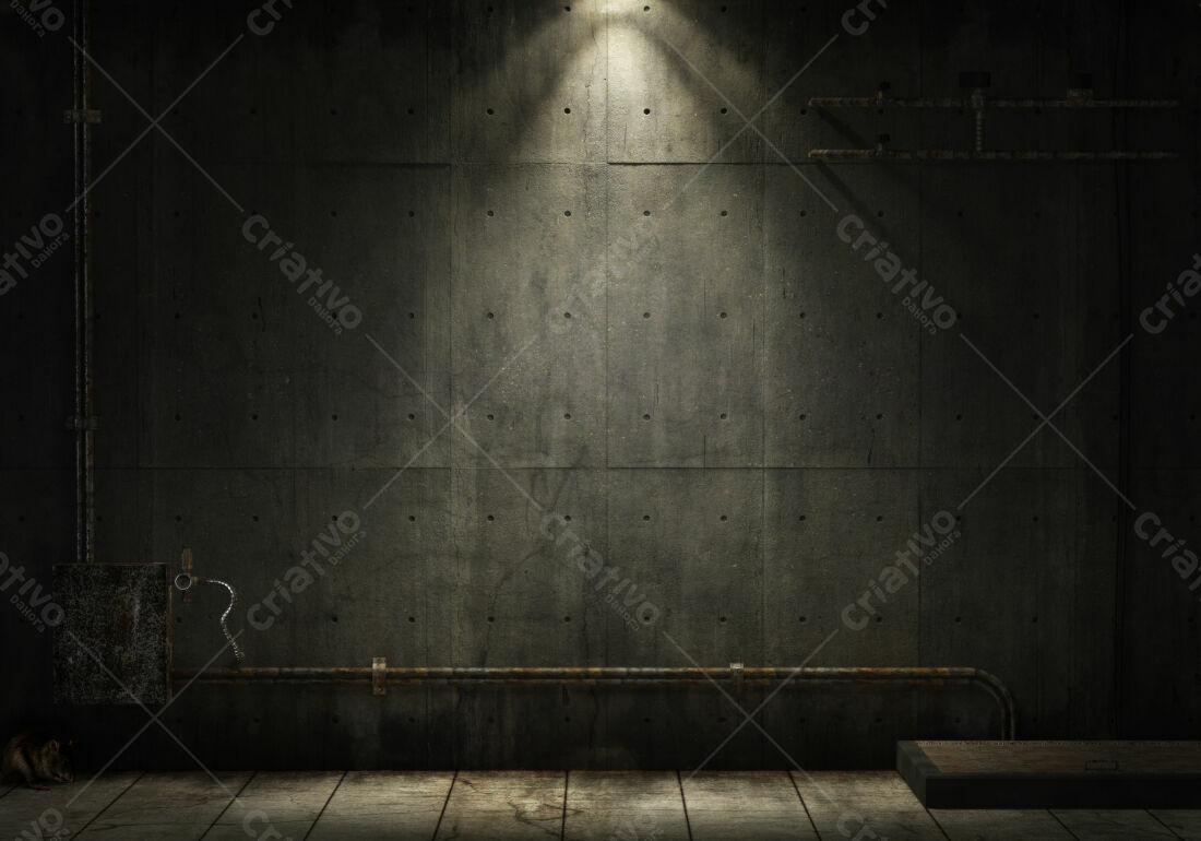 Textura Concreto Escuro para Fundo Industrial