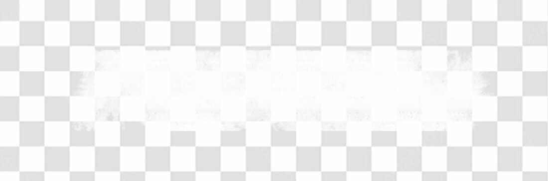 Banner para destaque em branco PNG com fundo transparente