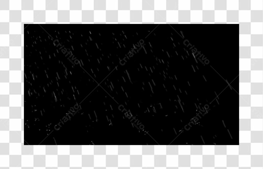 Overlay Chuva PNG com fundo transparente