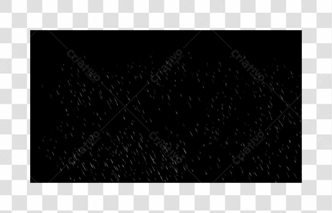 Overlay Chuva PNG com fundo transparente