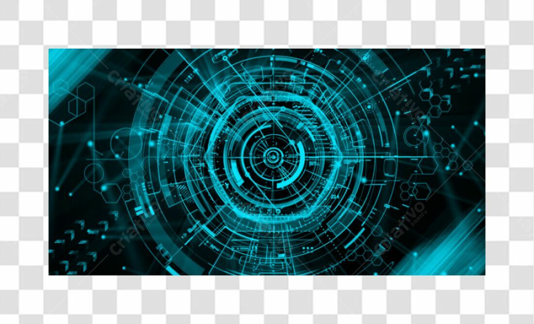 Banner Tecnologia PNG com fundo transparente