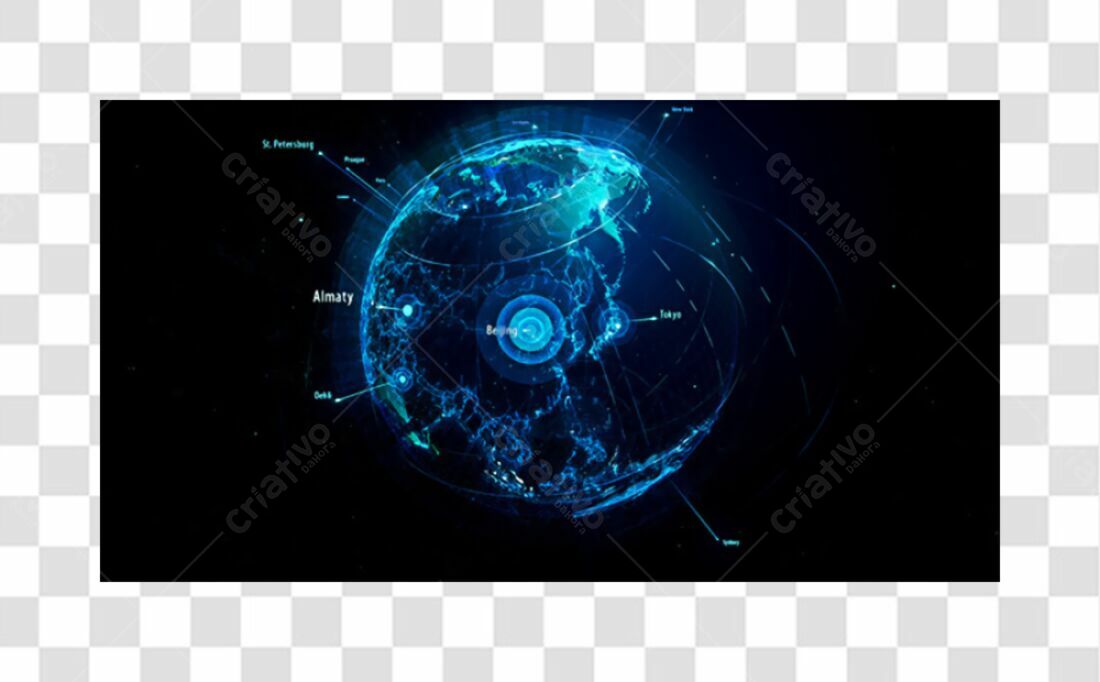 Banner Global Tecnologia PNG com fundo transparente