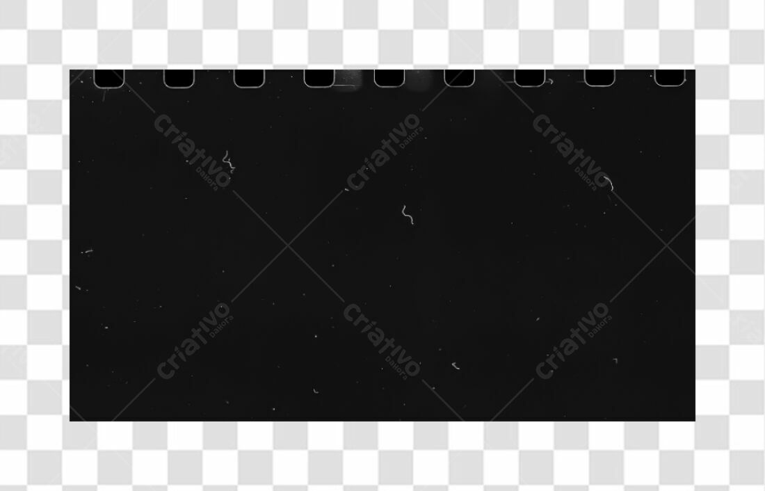 Fundo PNG com textura de filme antigo com fundo transparente
