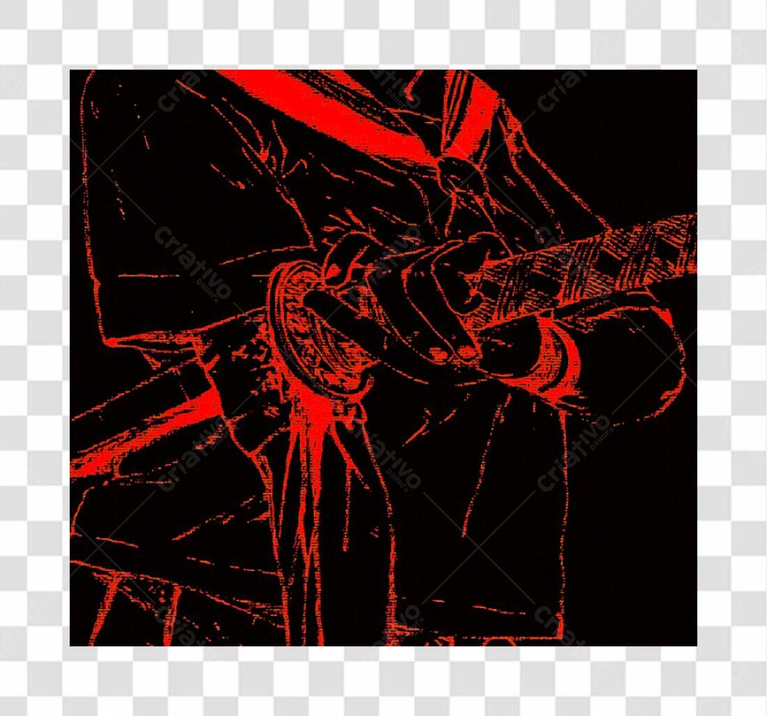 Icone Samurai PNG com fundo transparente