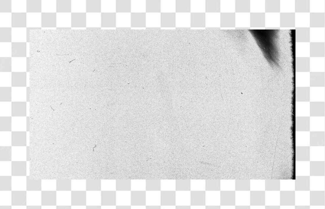 Fundo PNG com textura de filme antigo com fundo transparente