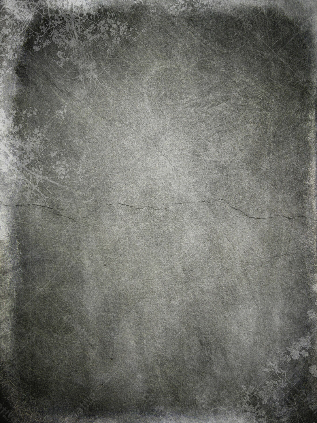 Dark Stone Texture with Ghostly Branches