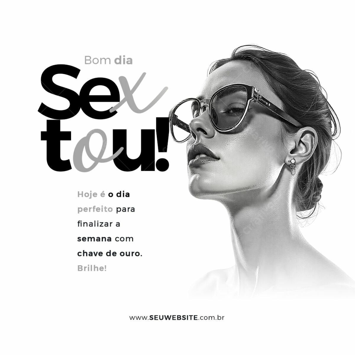 Post para Redes Sociais PSD Editável