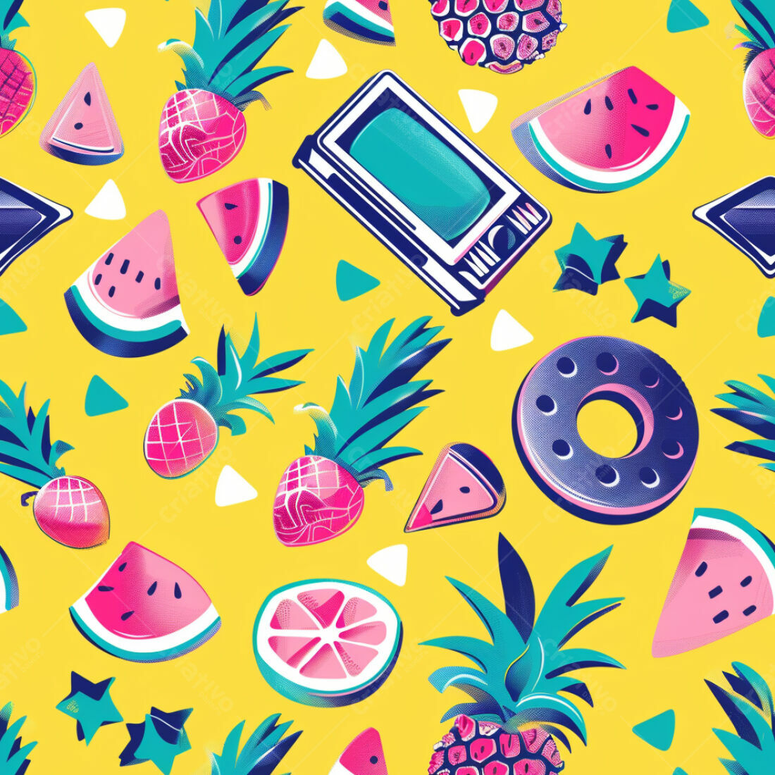 Textura frutas tropicais verão para fundo