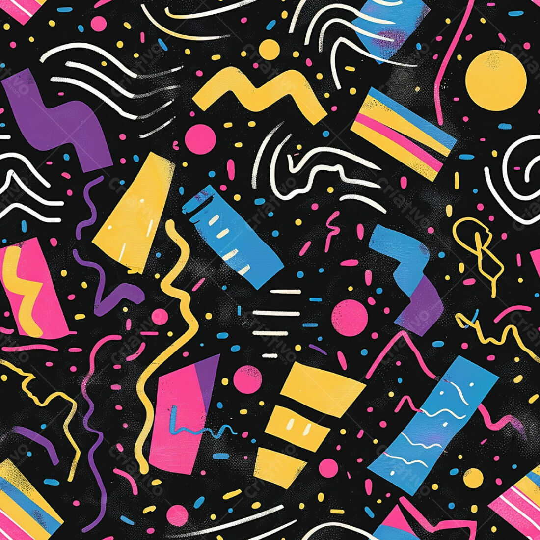 Textura Abstrata 80s para Fundo