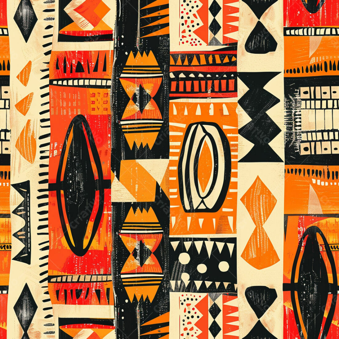 Textura tecido africano étnico para papel de parede
