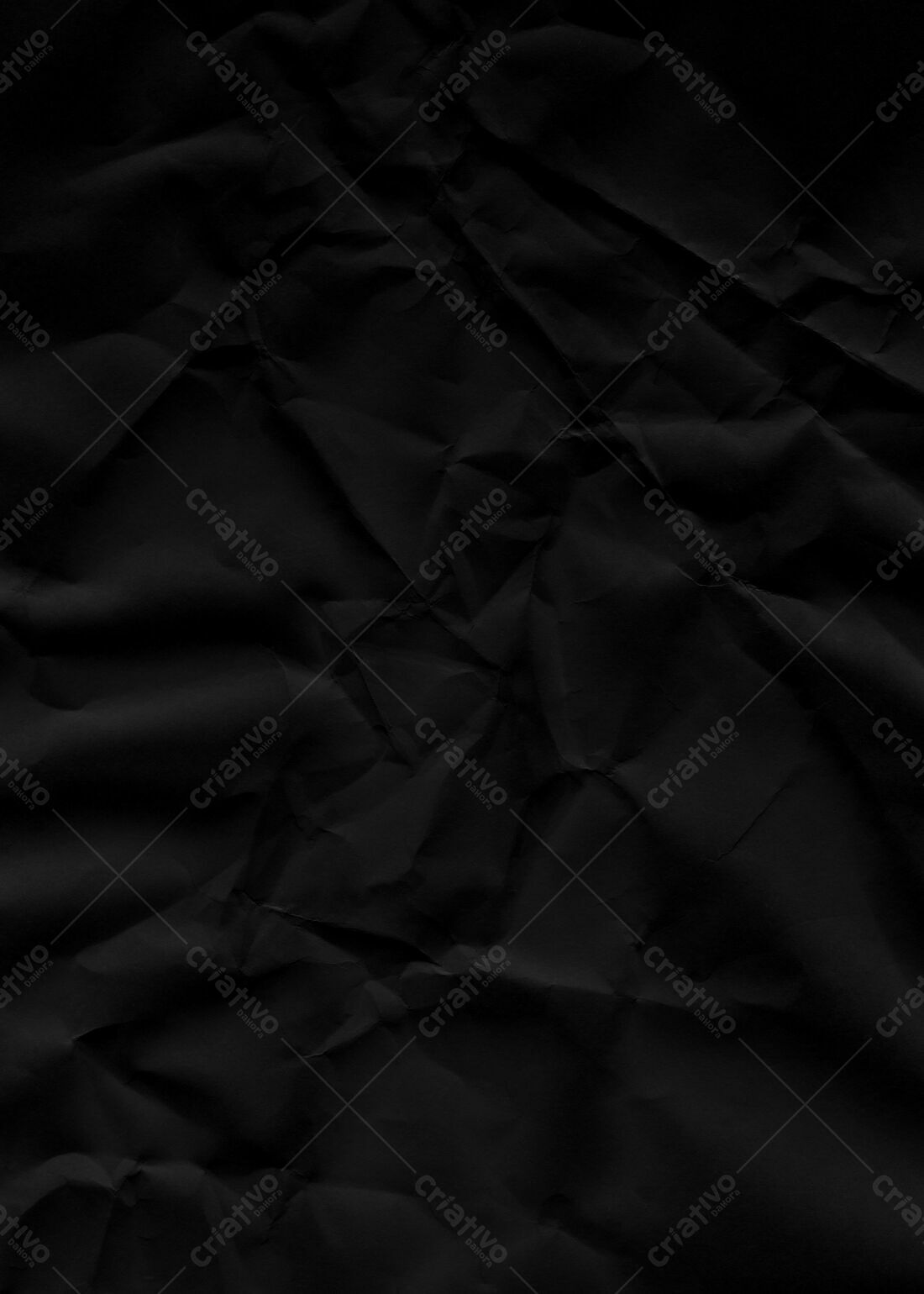 Textura Papel Amassado Preto para Fundo