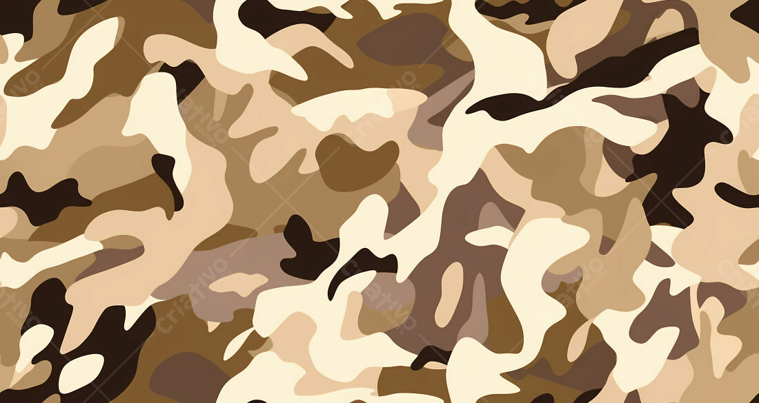 Textura camuflagem bege para fundo
