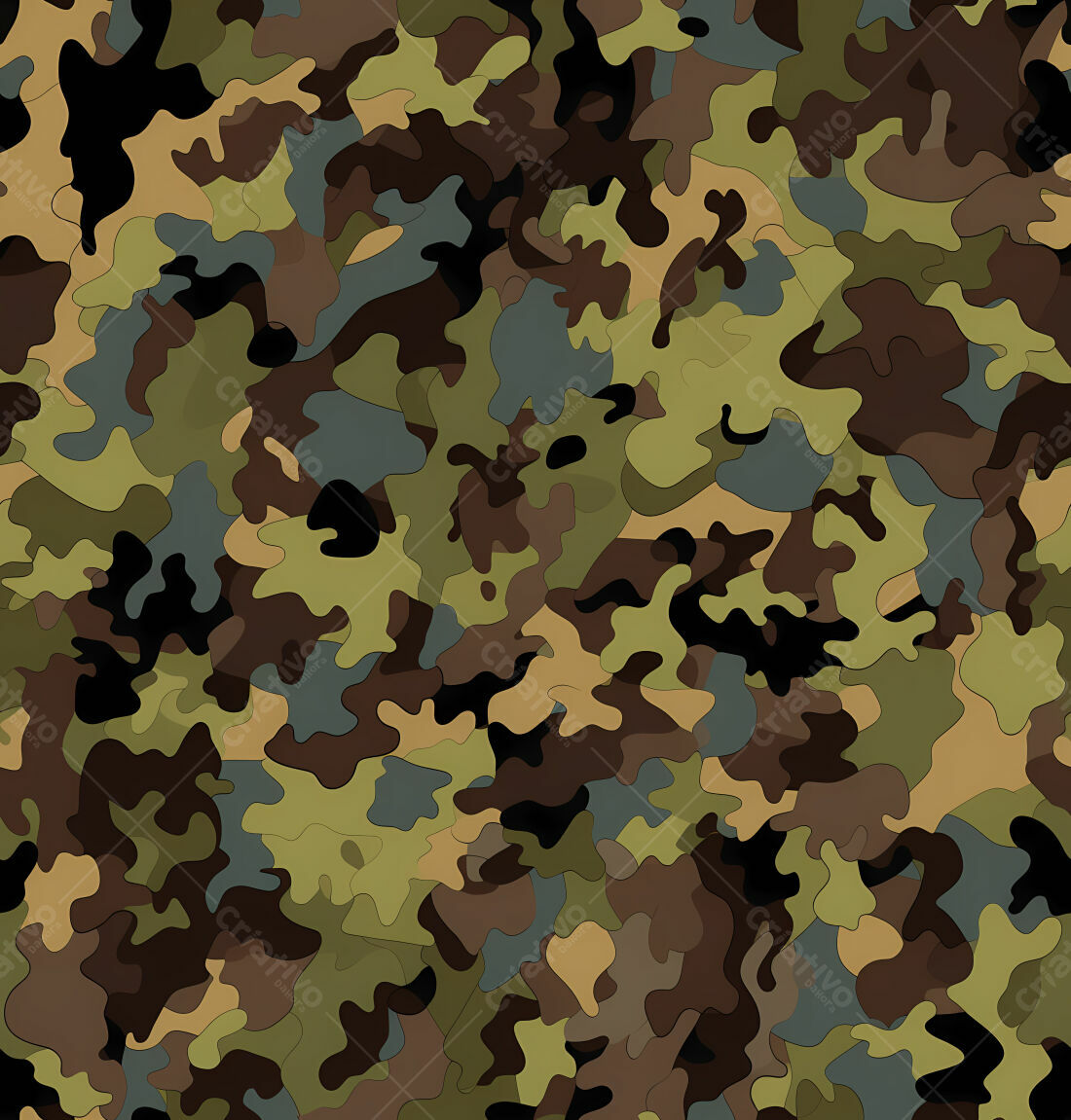 Textura camuflagem militar para fundo