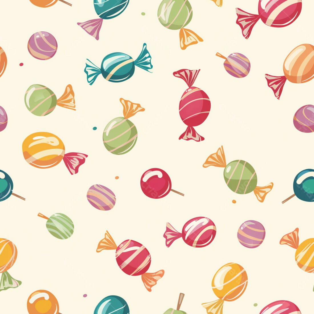 Textura Doces Coloridos para Fundo