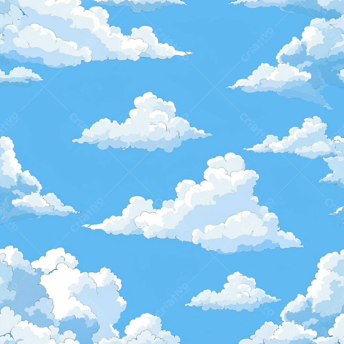 Textura Céu com Nuvens para Fundo
