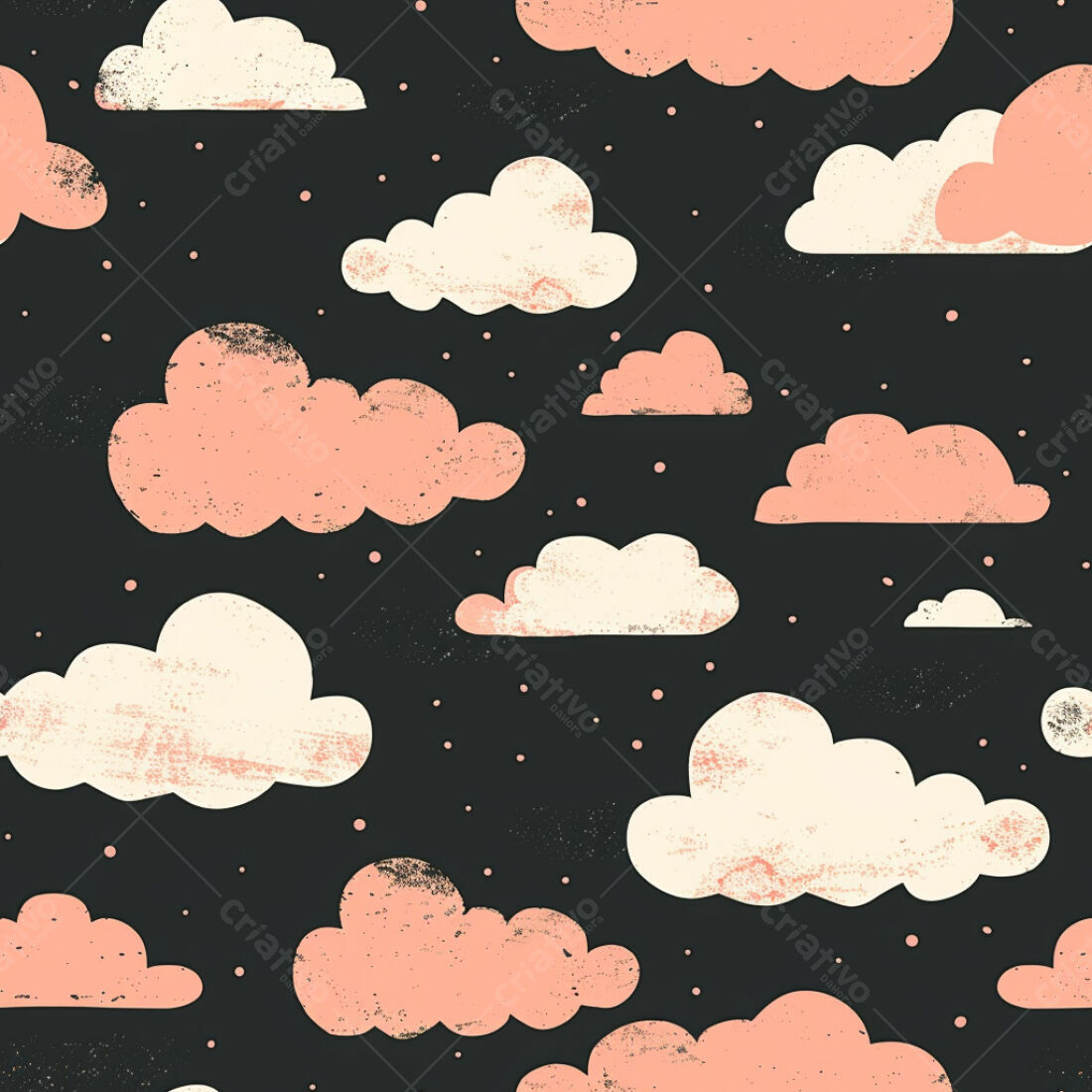 Textura Nuvens Pastel para Fundo