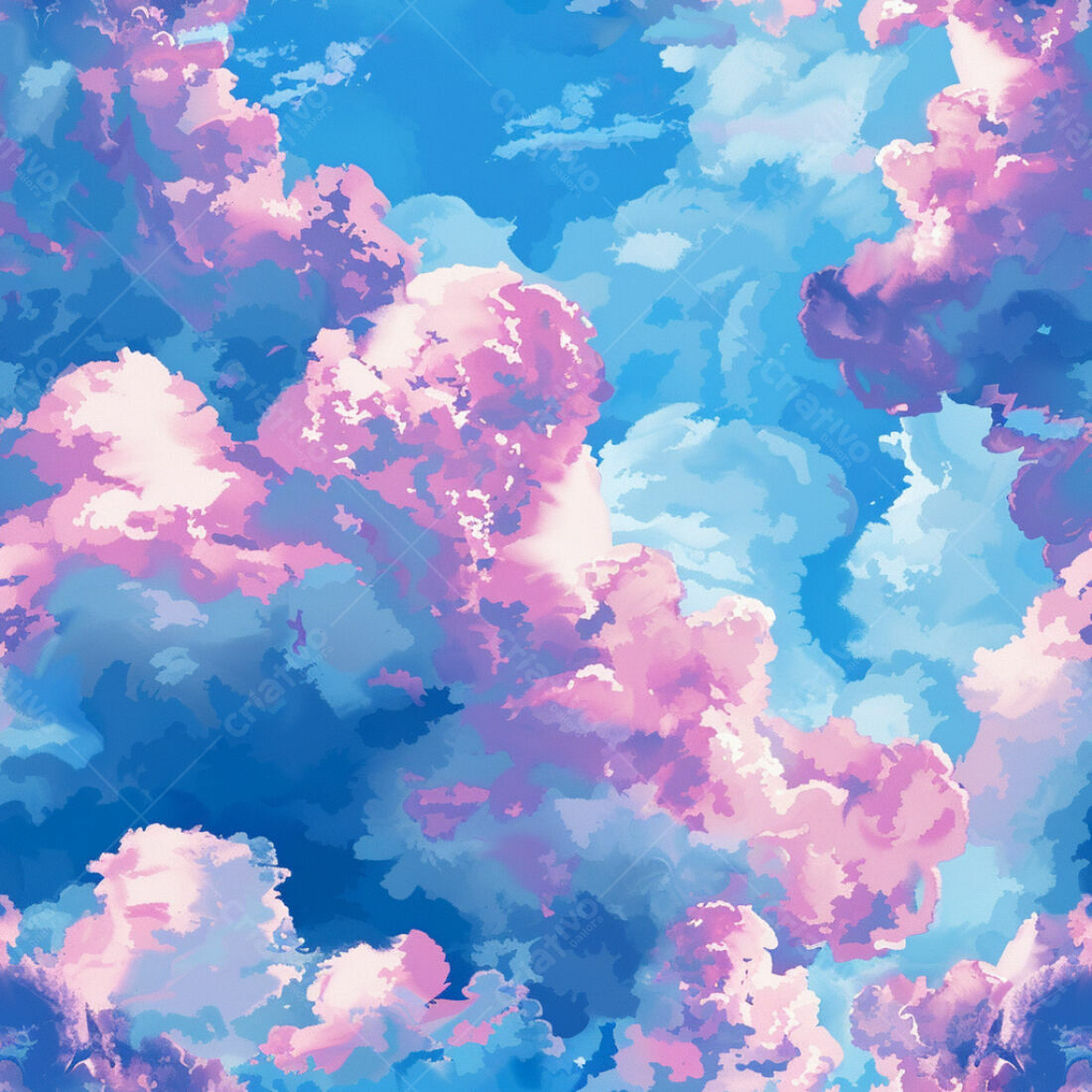 Textura Céu Pastel para Fundo