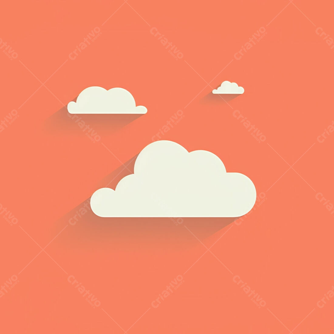 Textura Nuvem Simples para Fundo