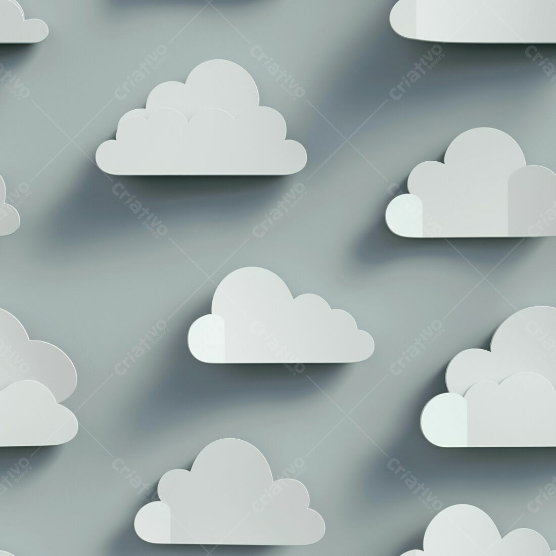 Textura Nuvem Branca para Fundo