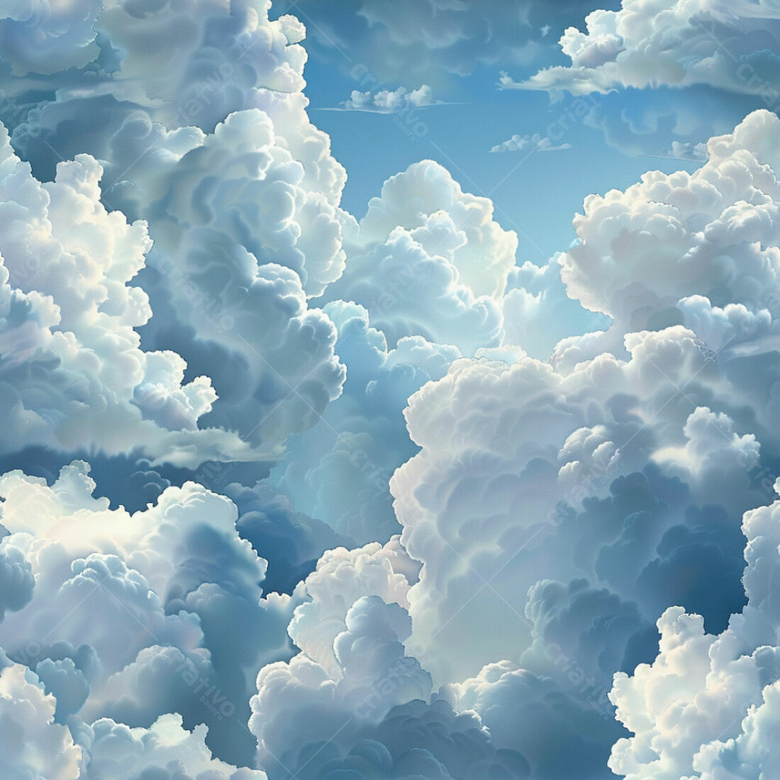 Textura Céu Nublado para Fundo