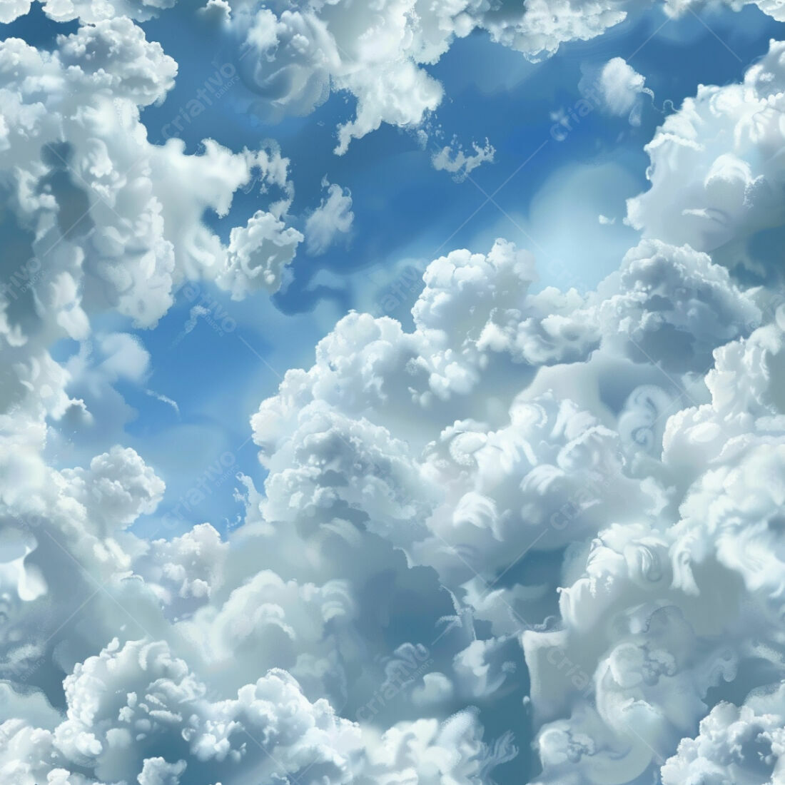 Textura Céu Nublado para Fundo
