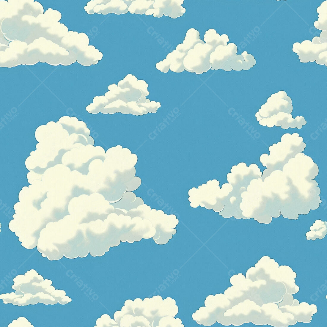 Textura Céu com Nuvens para Fundo