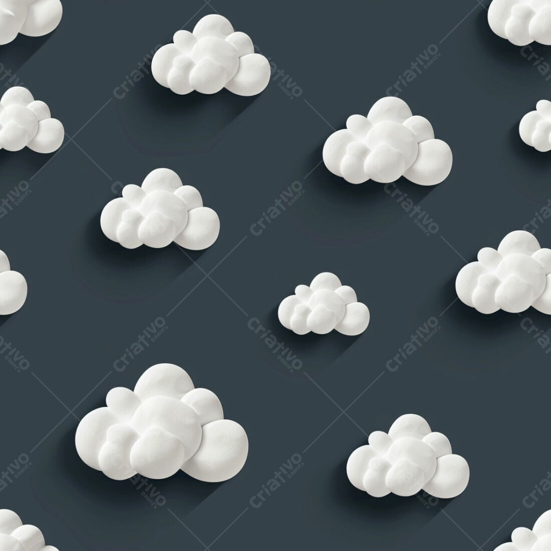 Textura Nuvens Brancas para Fundo