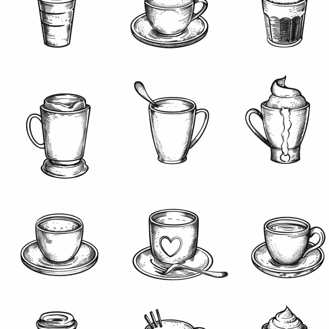 Textura Café Desenho para Fundo