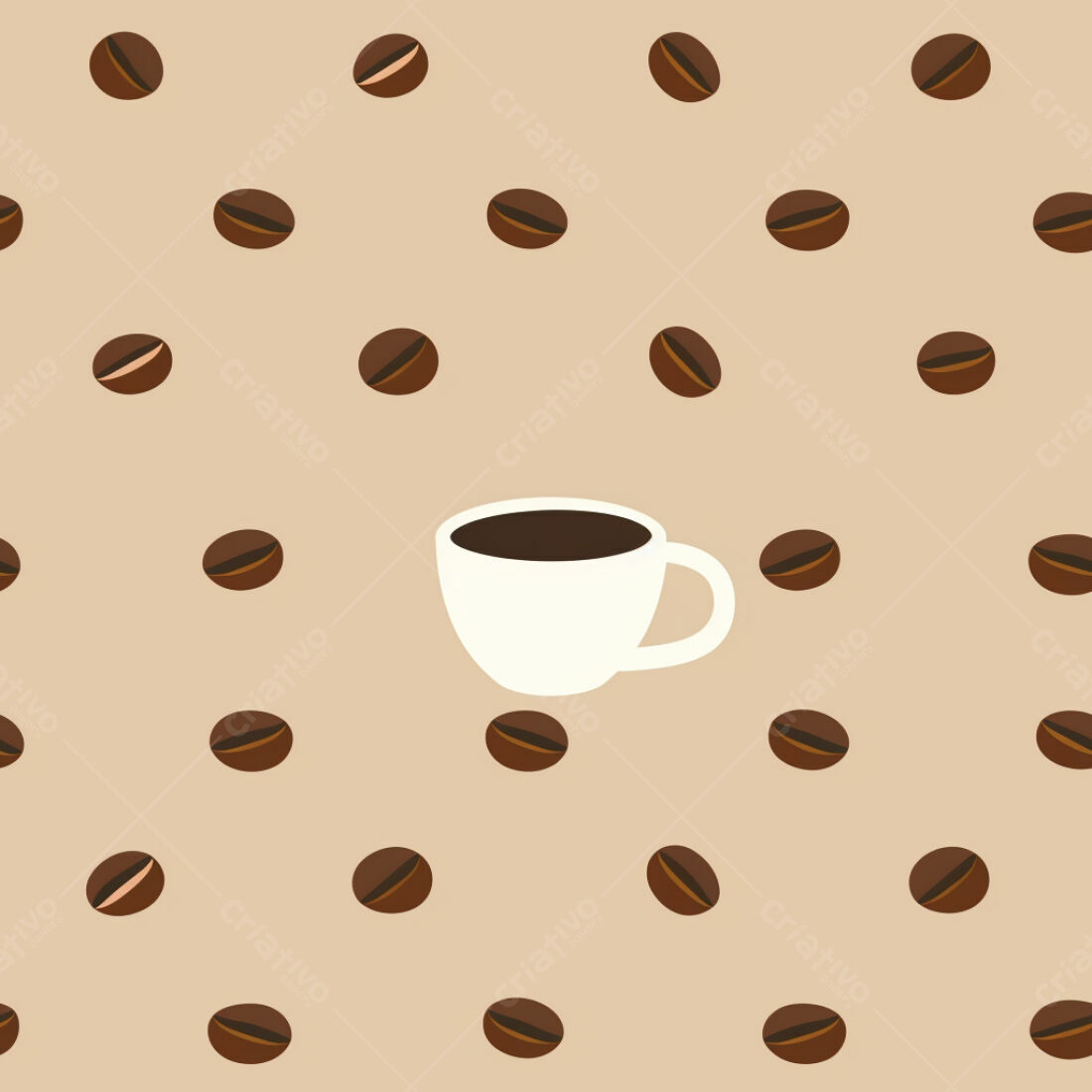 Textura café grãos fundo repetido