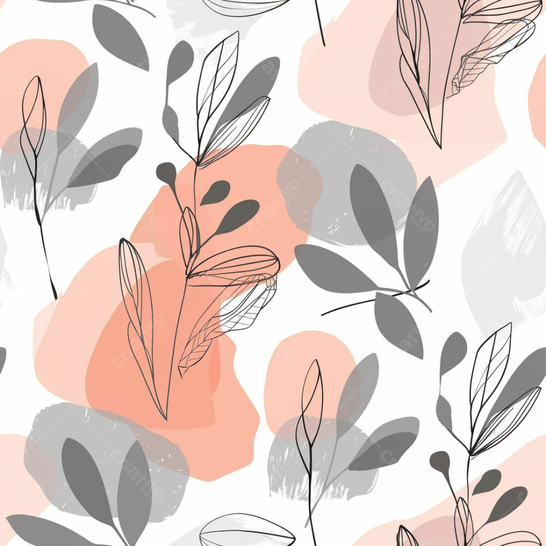 Textura floral abstrata p/ fundo