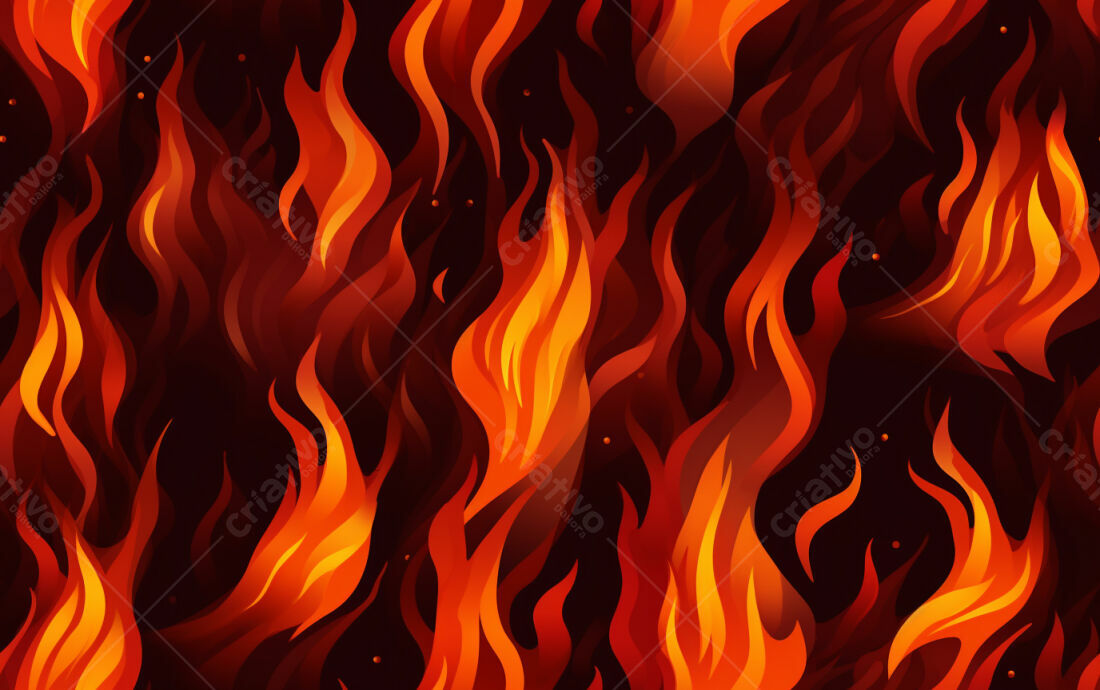 Textura Fogo Infernal para Fundo