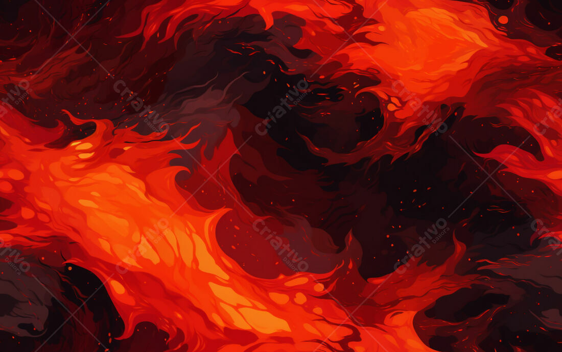 Textura Fogo Abstrato para Fundo de Jogo