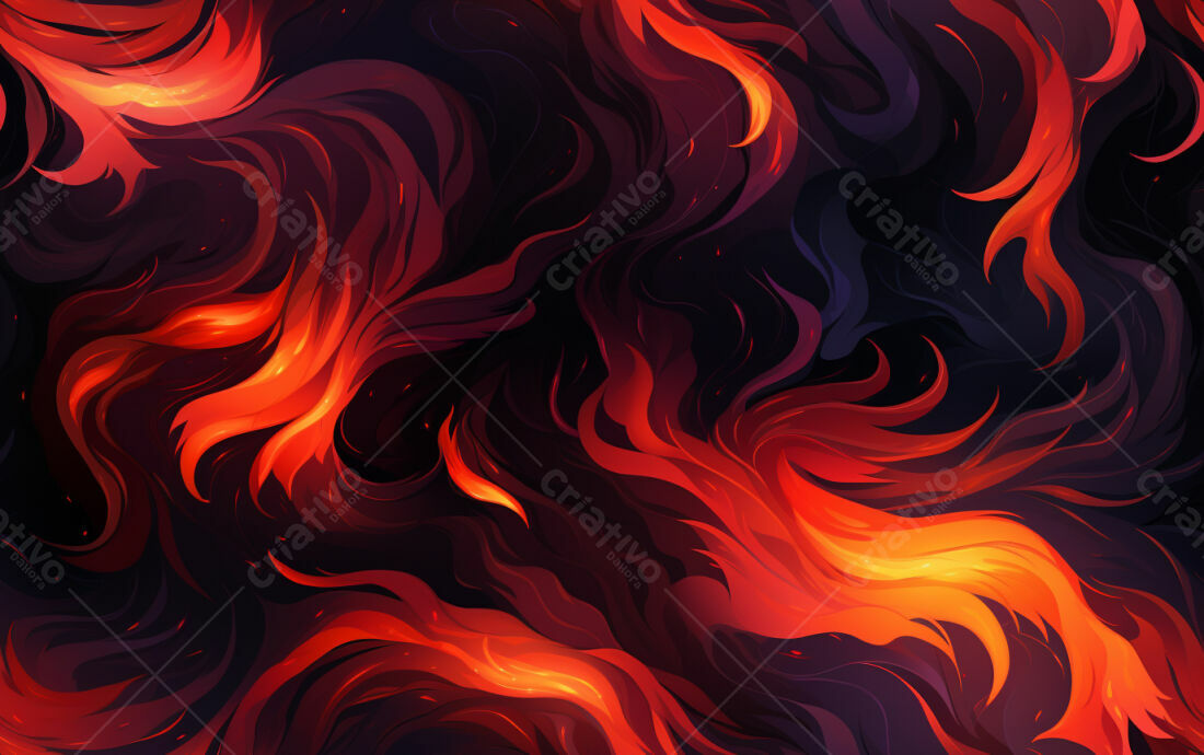 Textura Fogo Abstrato para Fundo de Jogo