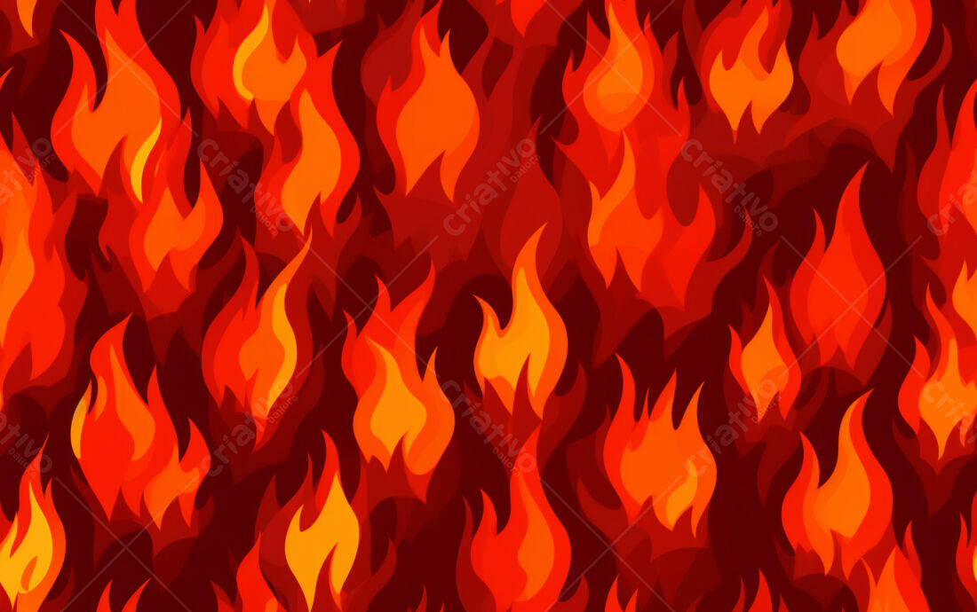 Textura Fogo Infernal para Fundo