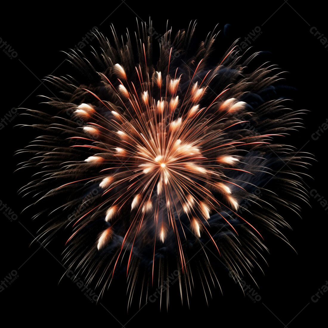 Textura Fogo de Artifício para Fundo